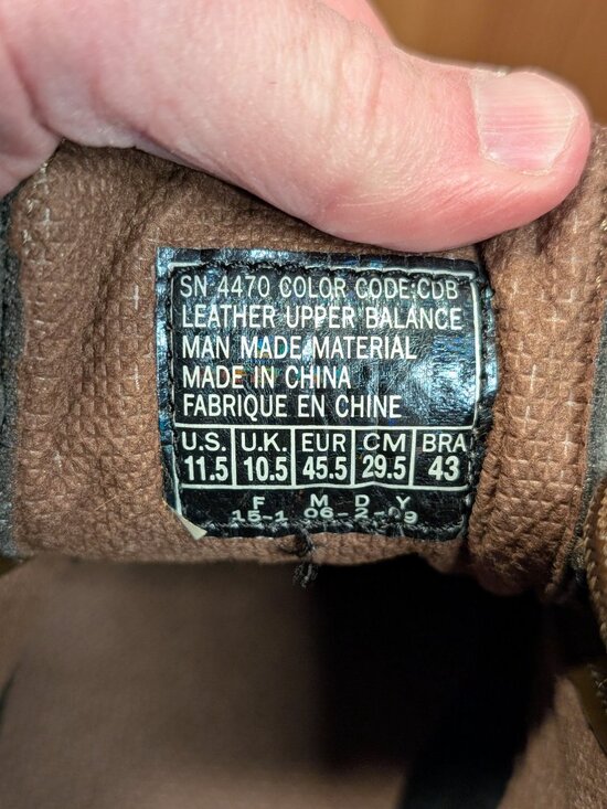 Skechers Mariner Work Boots Mens Size 11.5 Dark Brown Leather 4470/CDB - LNUC main image 6